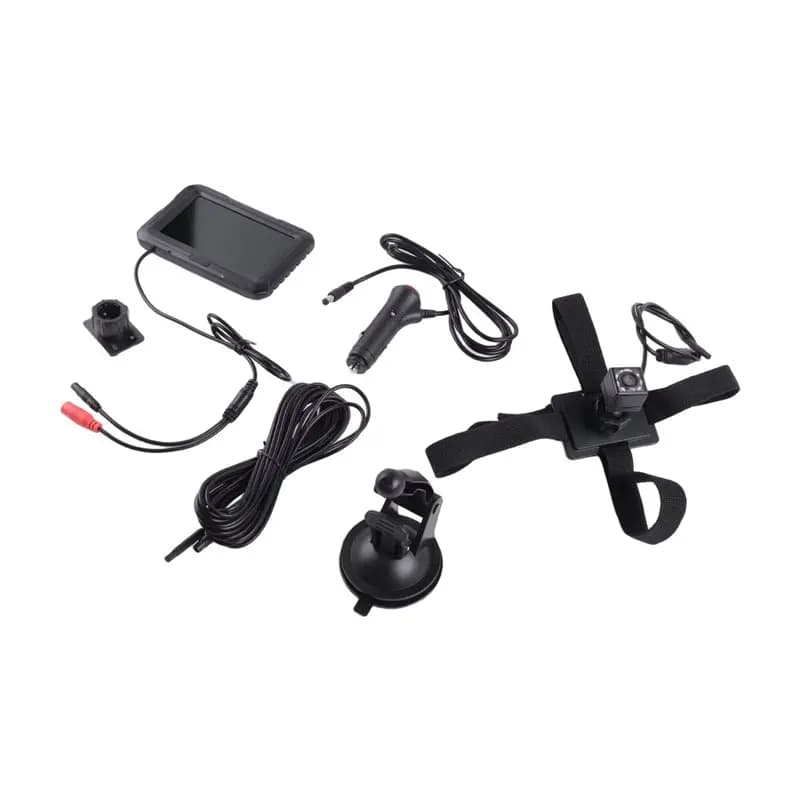 ABJN-Secure 1080P Baby Backseat Camera With 4.3" Display, Easy Install- Car Monitor For Infants& Kids