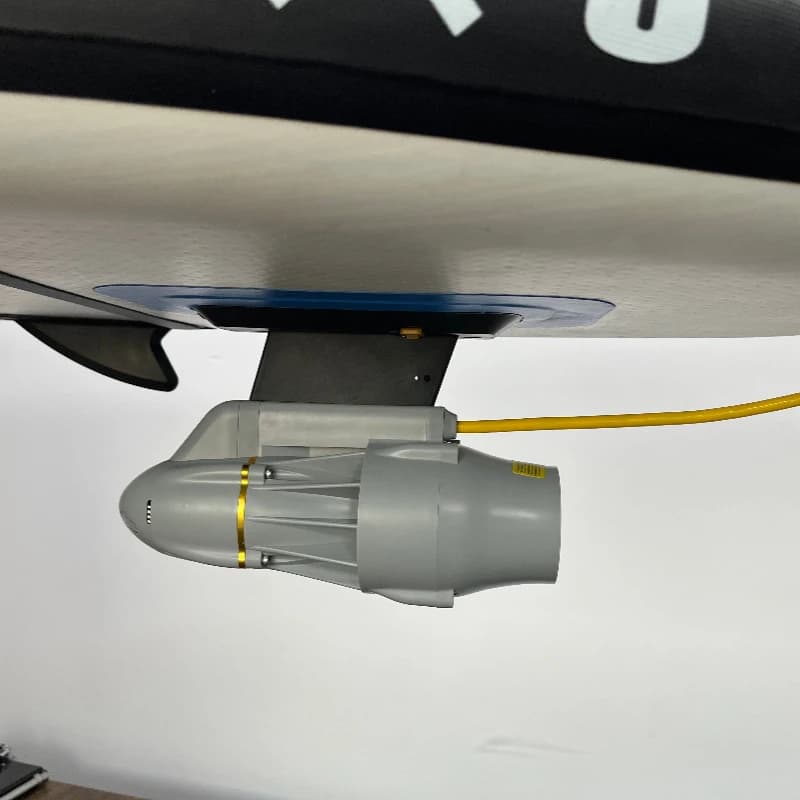 POWER FIN Elica per pinne elettriche per kayak SUP Tavola da surf Canoe Paddle Board Motore elettrico con sostituzione rapida della batteria