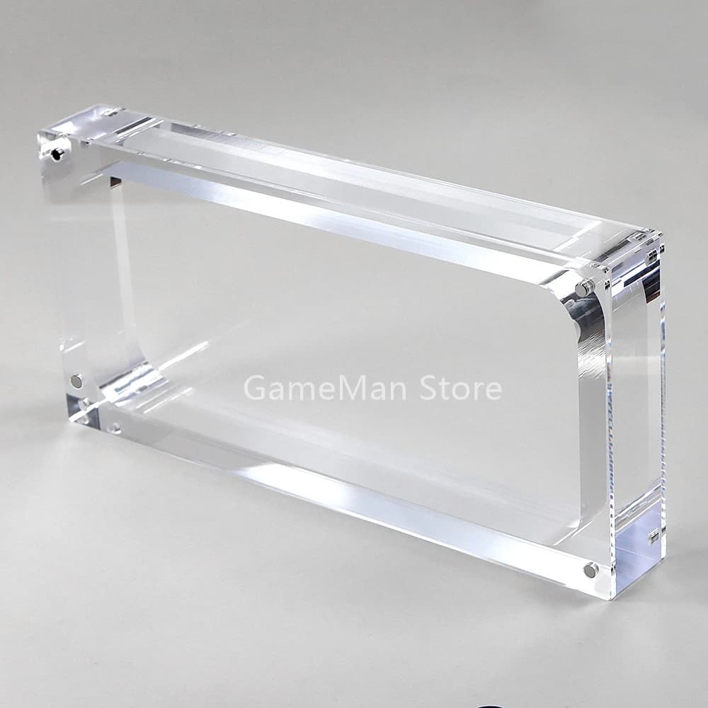 1 Pezzo Custodia in Acrilico ad Alta Trasparenza con Coperchio Magnetico, Scatola Espositiva e Contenitore per Console da Gioco Switch OLED