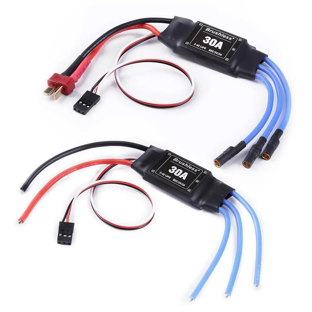 NEW 1-4PCS XXD Brushless 30A ESC 2-4S Electric Speed Controller with 5V 2A BEC for Rc Multicopter Helicopter Airplane