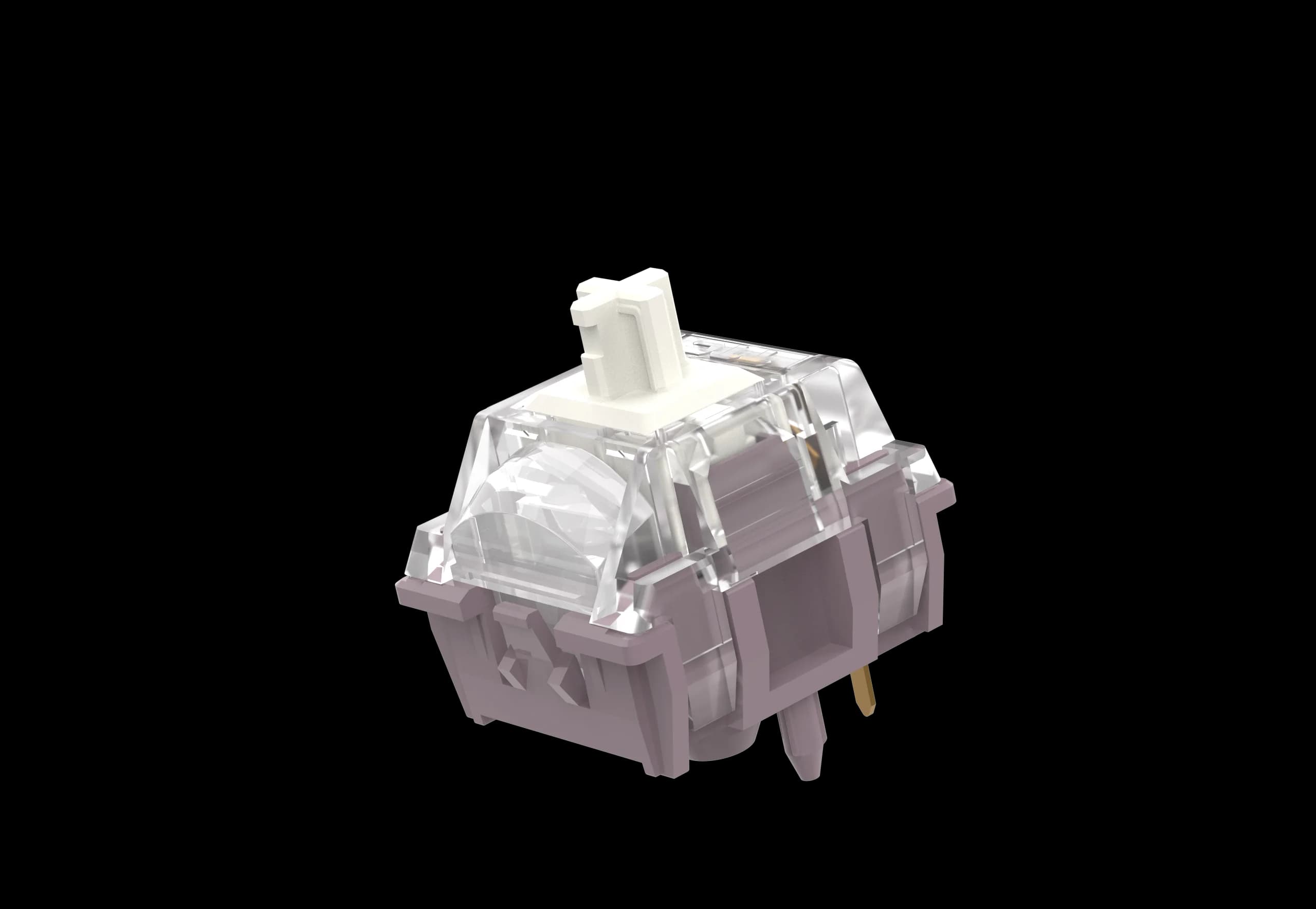 Interruttore TTC Speed Gold V3, interruttore per tastiera meccanica con trigger preciso liscio HIFI lineare pre-lubrificato in fabbrica a 5 pin 42gf