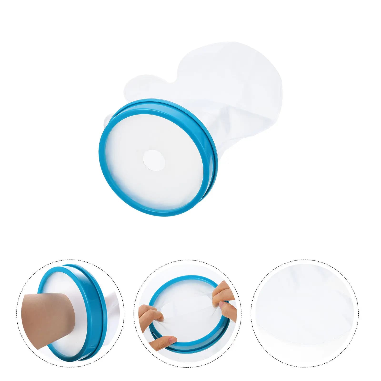 Copertura Impermeabile per Gesso da Doccia, Protezione Flessibile Premium per Gesso al Gesso, Copertura per Gesso da Mano, Protezione per Ferite da Bagno