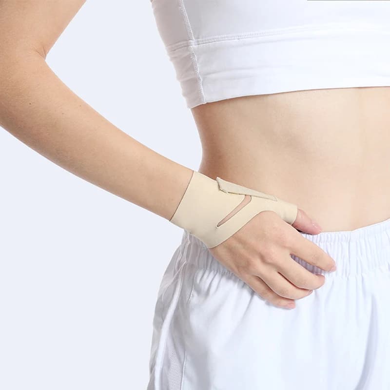 💄 Supporto per Pollice e Stabilizzatore da Polso, Sollievo dal Dolore, per Mano Destra o Sinistra, Protezione Morbida a Compressione per Uomini e Donne