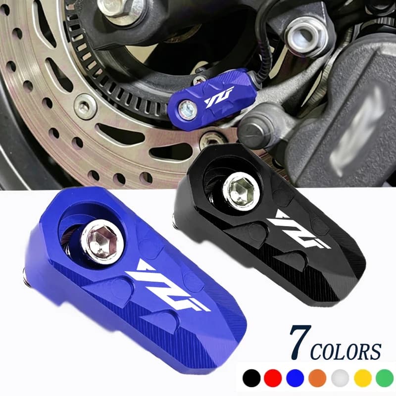 For YAMAHA R3 R6 R7 R9 YZFR3 YZFR6 YZFR7 YZF R3 R6 R7 Motorcycle front and rear wheel modification ABS sensor protective cover