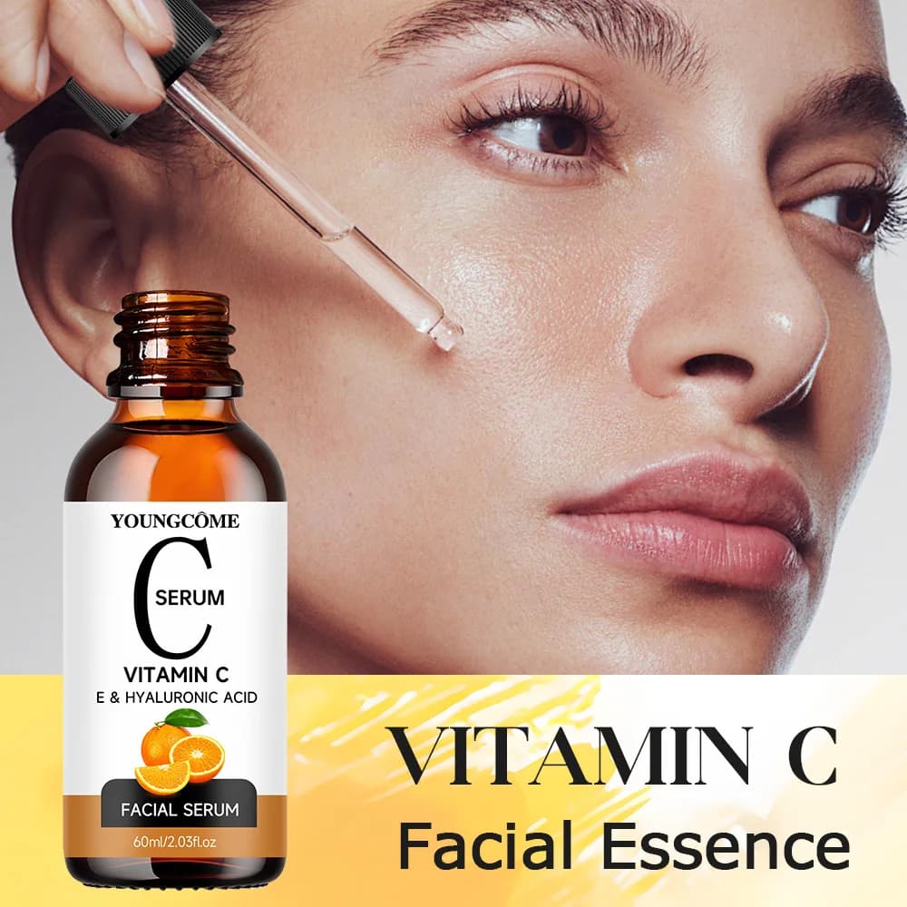 YOUNGCOME Vitamin C Removal Wings Serum Face Lifting Satin Dissolvency Thin Lines Whitening Essence Lighting Feeding Skin Care