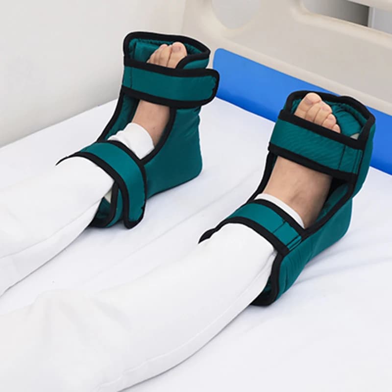 Cuscinetto di decompressione per decompressione del decubito della caviglia del paziente anziano a letto anti-pressione copertura del piede dolente tallone tallone goccia del piede forniture infermieristiche