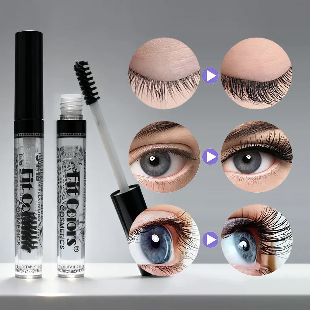 Siero per la crescita delle ciglia, mascara curvante a lunga durata, liquido nutriente naturale per le ciglia, per uso quotidiano femminile