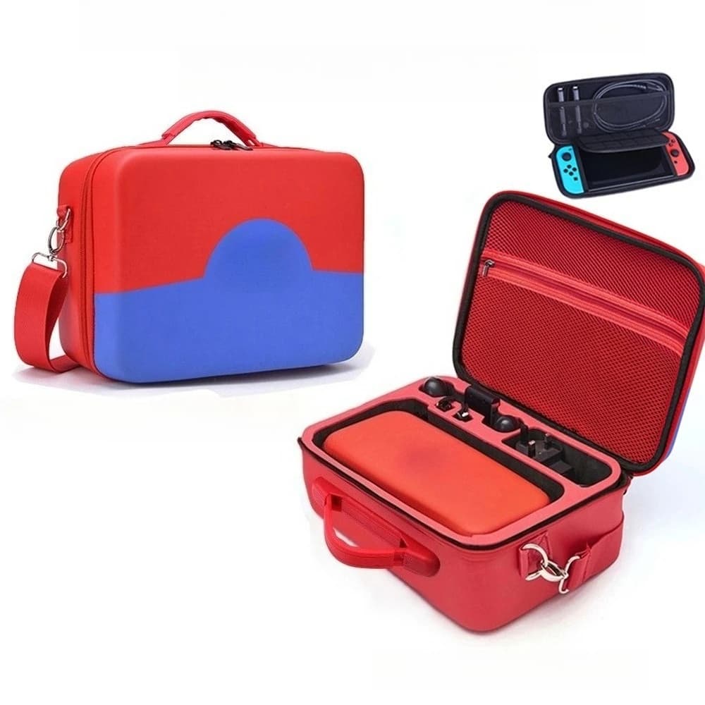 Borsa Portatile per Nintendo Switch / Oled Lite, Custodia Protettiva per Console, Joycon, Dock TV, Accessori da Gioco, Scatola Portaoggetti