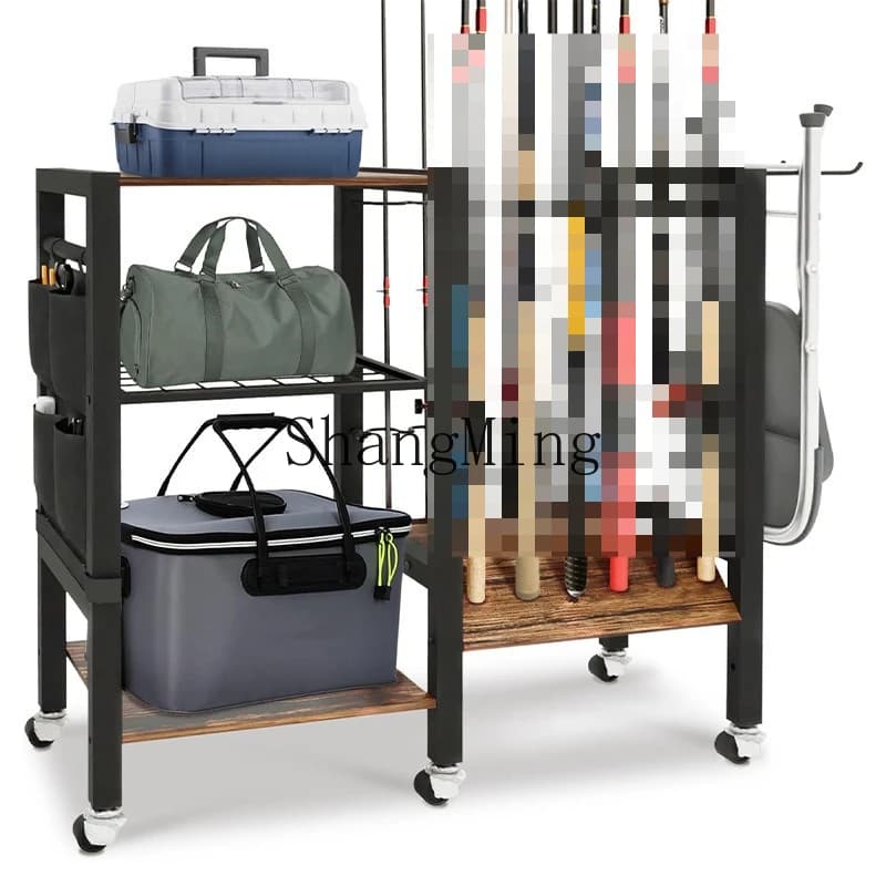 FG pipe rack, fishing gear trolley for fishing gear, fishing gear trolley for garage
