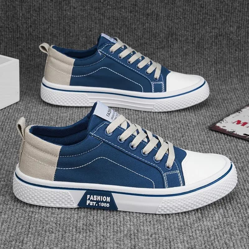 Sneakers leggere in tela da uomo, scarpe da corsa casual alla moda, scarpe da tennis per uso quotidiano, viaggi all'aperto, calzature sportive