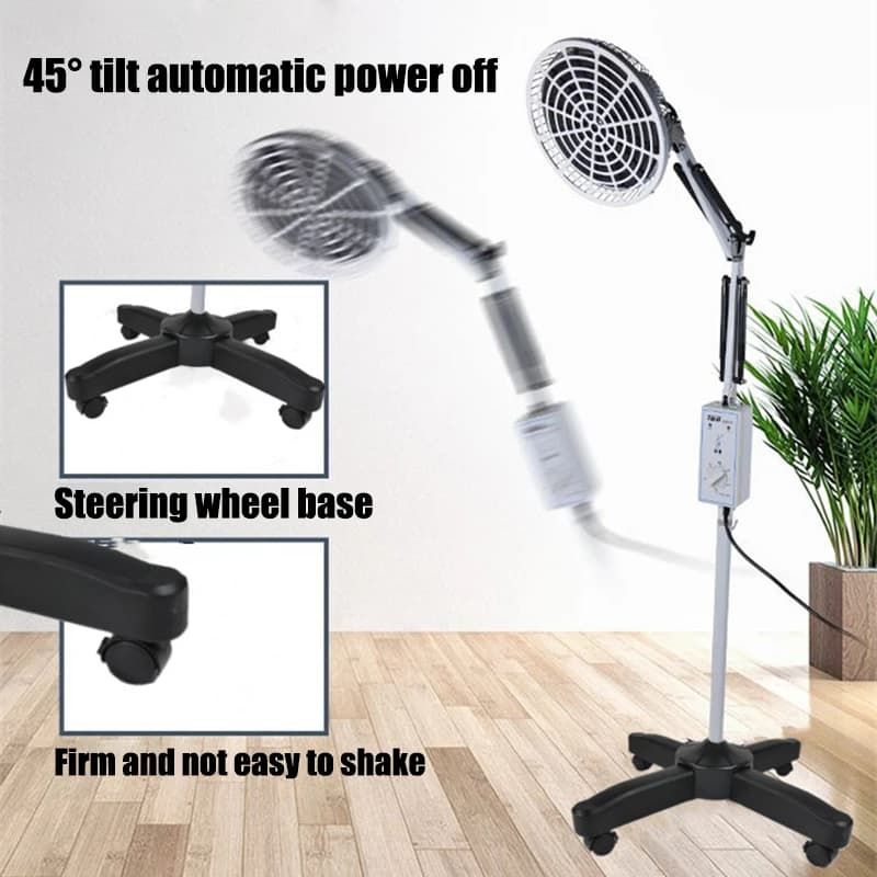 Testa della lampada TDP da terra Dispositivo per terapia a infrarossi elettromagnetica Lampada per terapia del calore elettromagnetica 220V