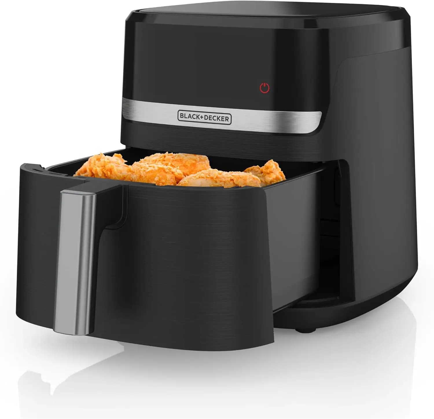 Friggitrice ad aria da 6QT, gusto croccante della frittura senza il grasso, touchscreen digitale e spegnimento automatico