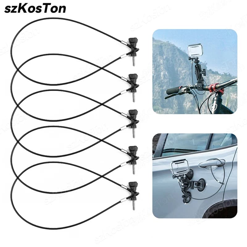 Anti-Lost Safety Corda for GoPro 13 12 11 10 9 8 SJCAM AKASO Insta360 X5 X4 X3 DJI Osmo Action 6 5 4 Pocket 3 Accessory