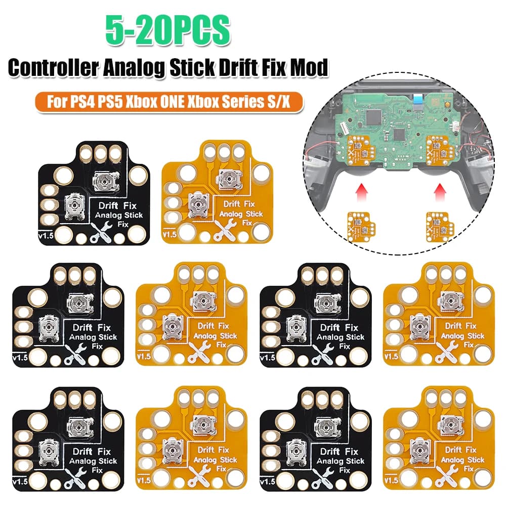 5-20 Pezzi Scheda di Calibrazione per Joystick, Riparazione Drift per Controller Xbox One/Xbox Series S/X