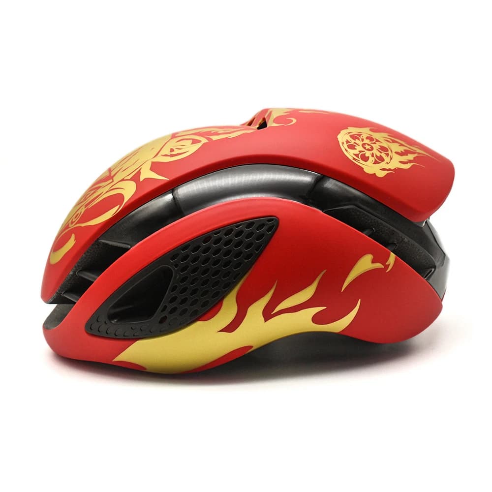 Casco da bici Casco ultraleggero TT Time Trial Riding Race Casco da bici da strada Casco da ciclismo Unisex Ciclismo Outdoor Mountain Road