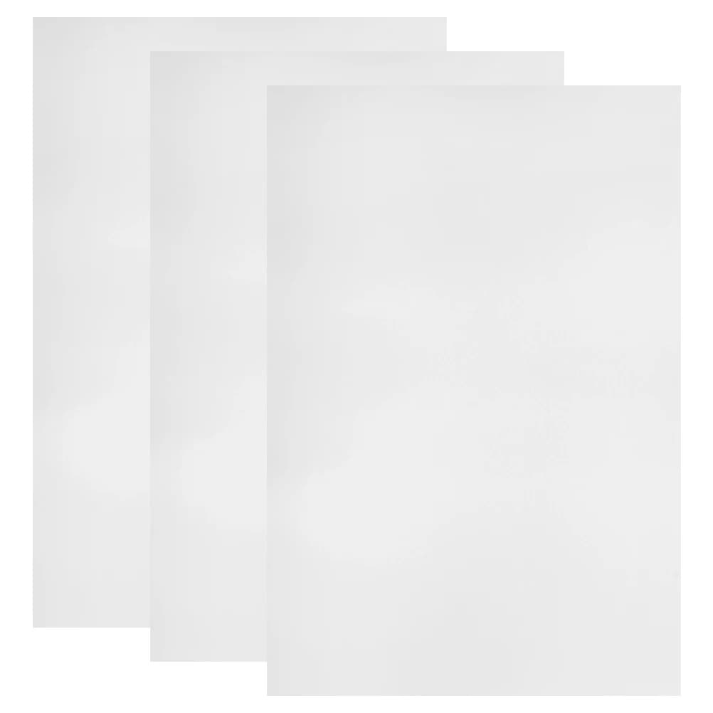 Targa in metallo per sublimazione in foglio di alluminio bianco argento formato A4 da 3 pezzi, adatta per incisione con marcatura laser, decorazione artigianale fai-da-te