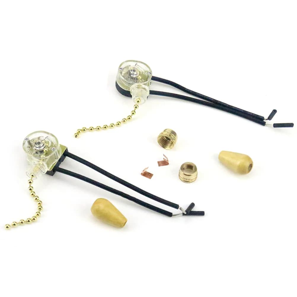 Accessories for DIY Lights Hinge Switch Snap Lamp/Water/Water Switch Suspension Chain Switch Wall Cable Switch