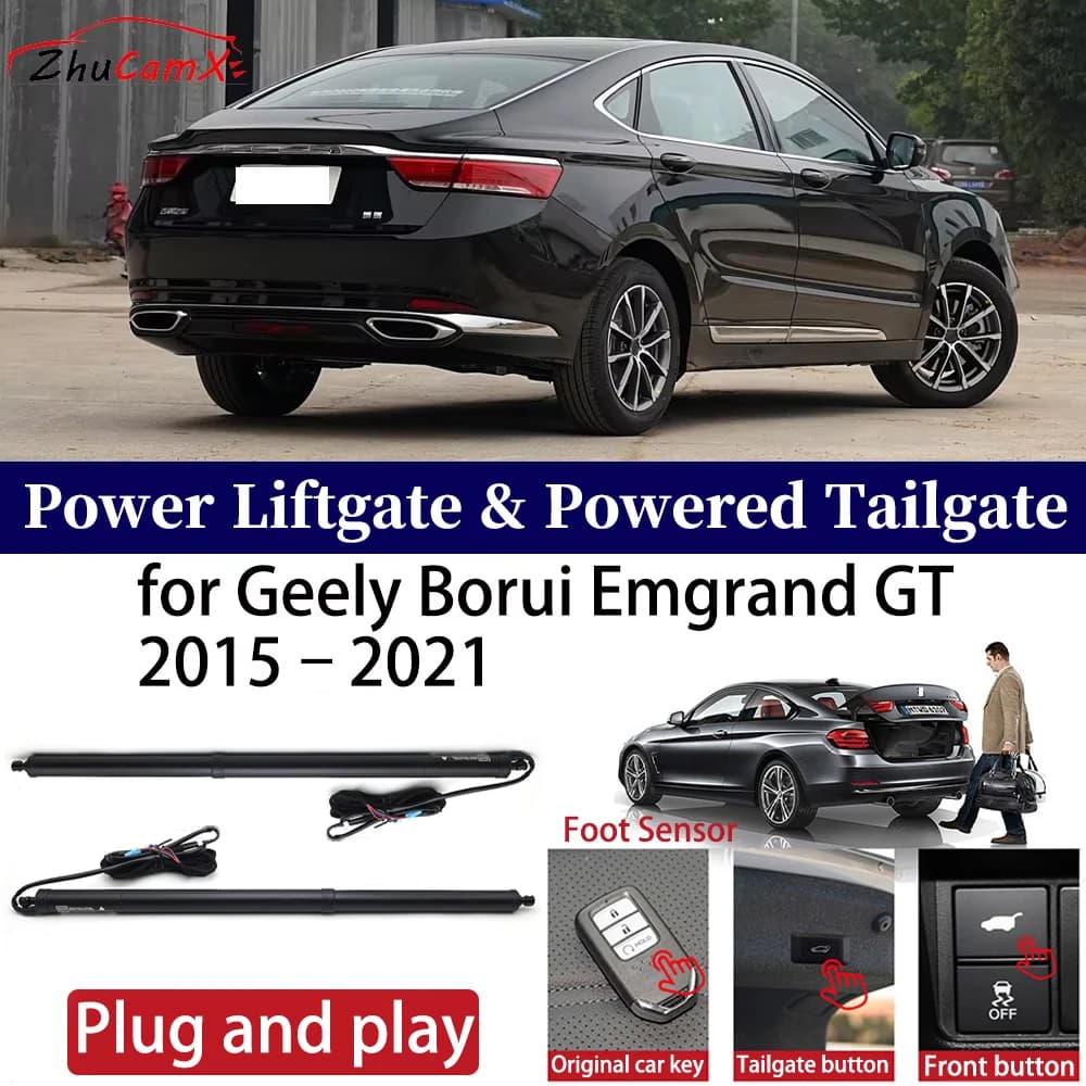 For Geely Borui Emgrand GT 2015-2021 Auto OEM Electric Power One-Click Smart Liftgate Coda Door Plug and Play