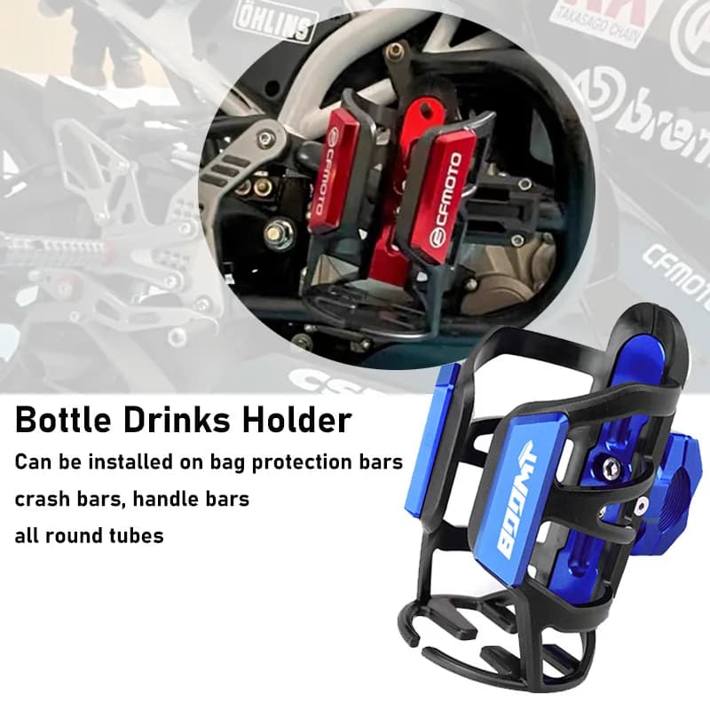 For CFMOTO CF 800MT MT800 CLX700 700CLX 650MT MT650 650 800 MT bike drink water drink cup bottle heat stirrup