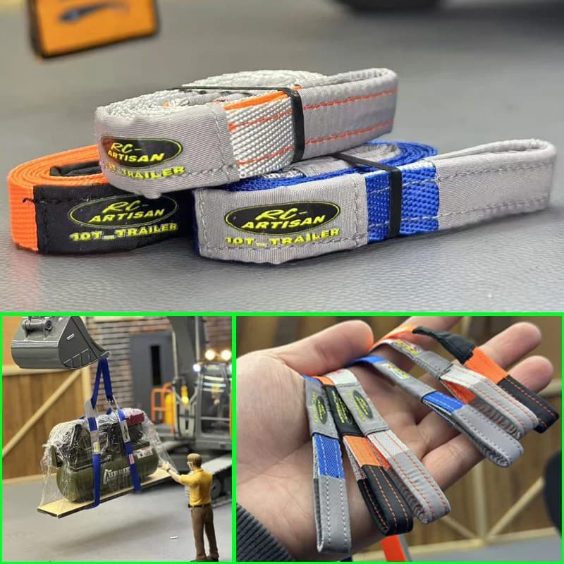 1 pz Cinghie di Sollevamento In Nylon per 1/14 Veicolo di Ingegneria 1/10 RC Crawler Auto Traxxas TRX4 RC4WD