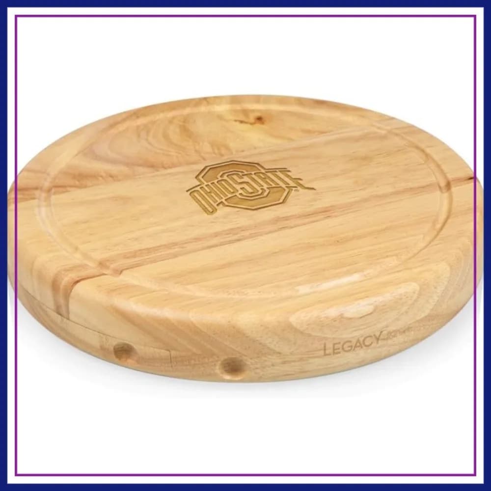 Set Tagliere per Formaggi e Coltelli PICNIC TIME - Set per Salumi - Tagliere in Legno per Servire