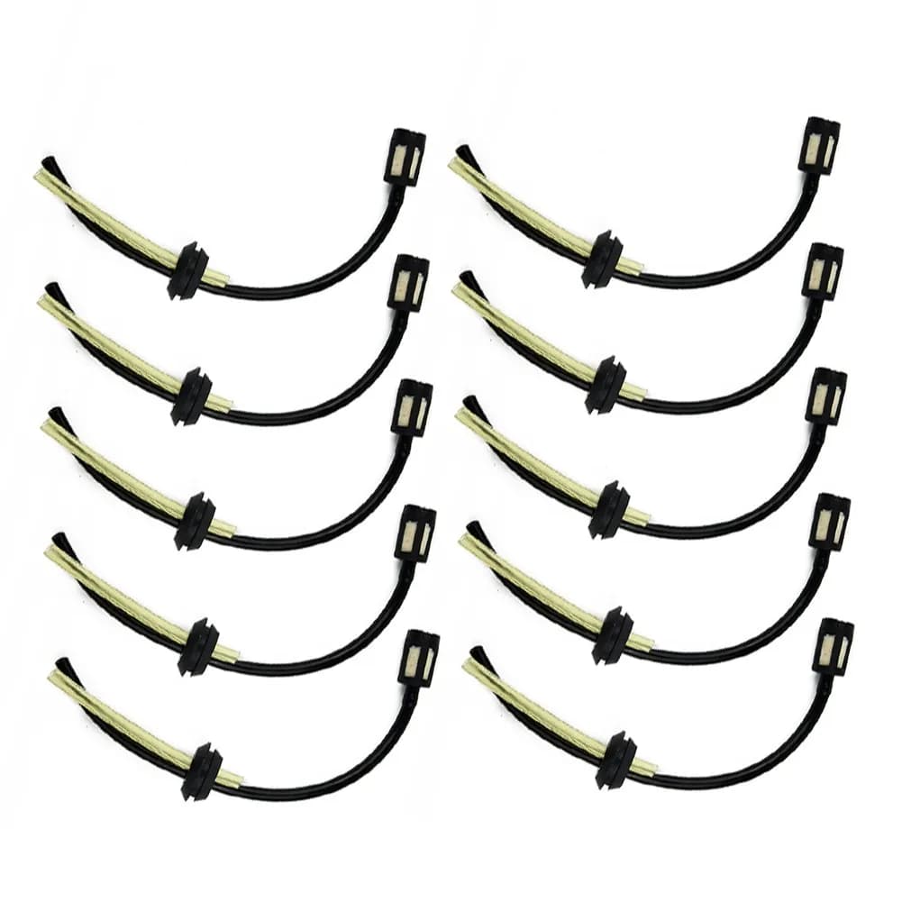 Kit tubo carburante da 10 pezzi con filtro carburante per decespugliatore, tosaerba, accessori di ricambio per attrezzi da giardinaggio