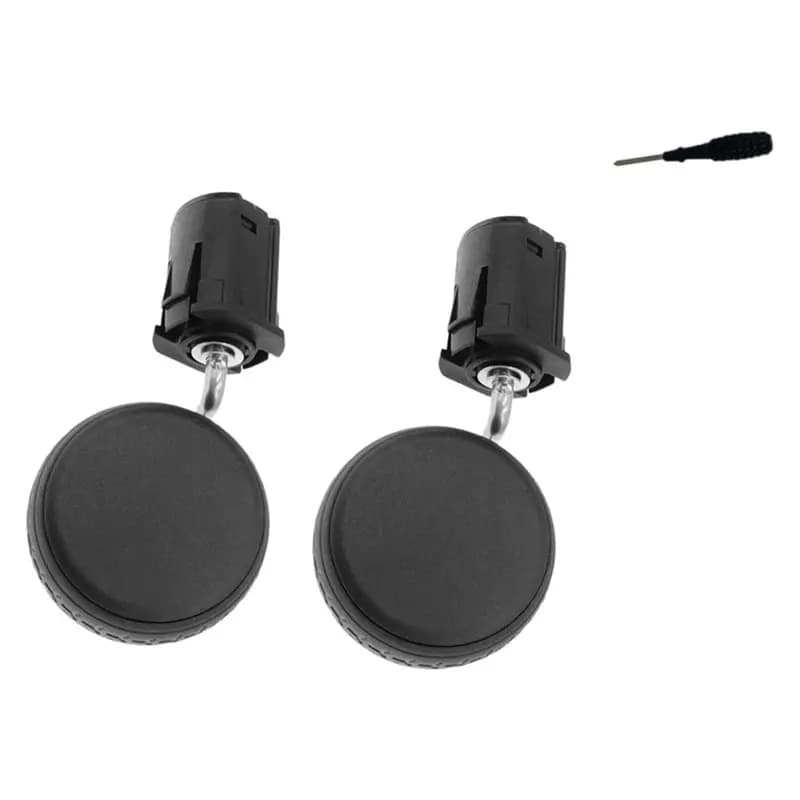 【OFFERTA LAMPO!】2 Ruote di Supporto Universali per Robot Rasaerba MOVA M600 / M600 Kit / M1000 - Accessori di Ricambio