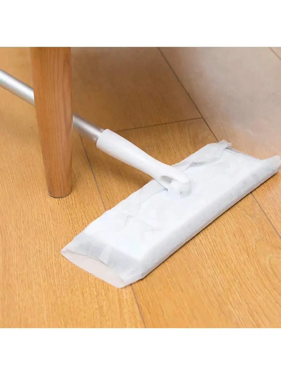Confezione da 100 Panni Elettrostatici Monouso in Poliestere per Pulizia a Secco e Umido, Ricambi per Mop per la Pulizia di Casa, Cucina e Pavimenti