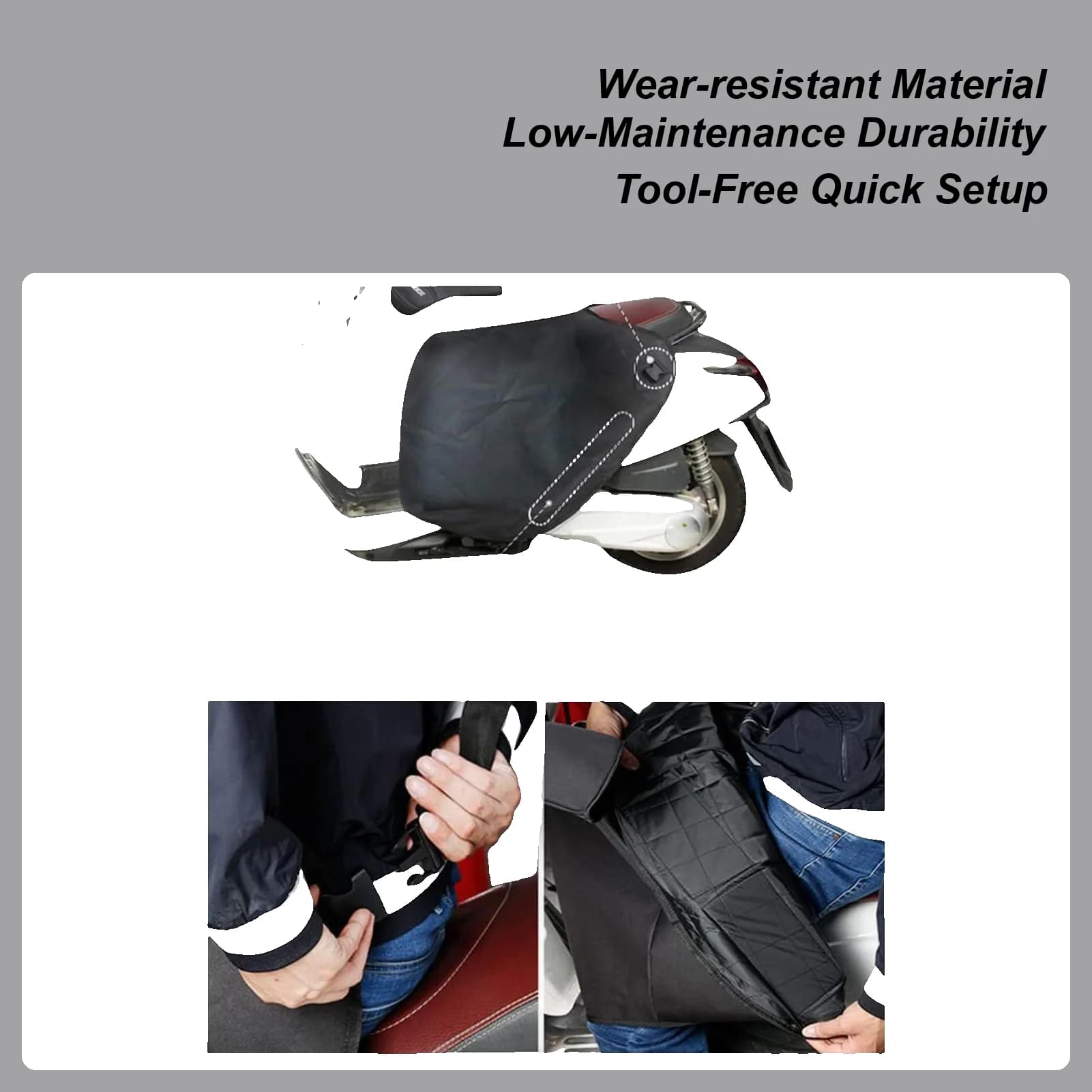 Motorcycle Leg Protector Hot Cycling Knee Cover Thermal Knee Lining for Cycling Knee For Scooter Commularism Road Travel Moto