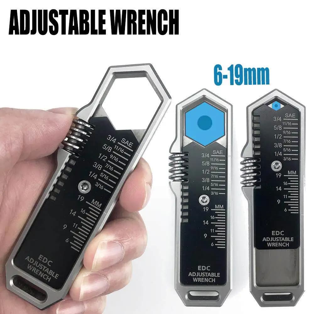 NEW Portable Multifunctional Folding Tool Disassembly Wrench Household Advanced Adjustable Wrench