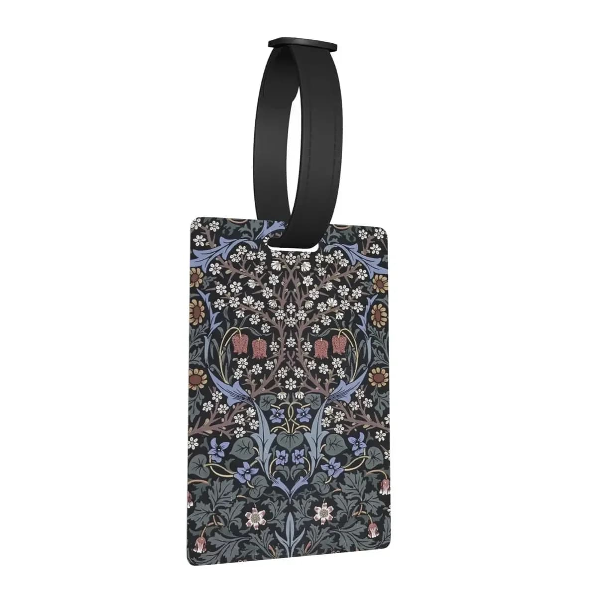 William Morris - Blackthorn Etichette per bagagli Accessori per valigie Moda da viaggio Etichetta per imbarco per bagagli Porta etichette ID Nome Indirizzo