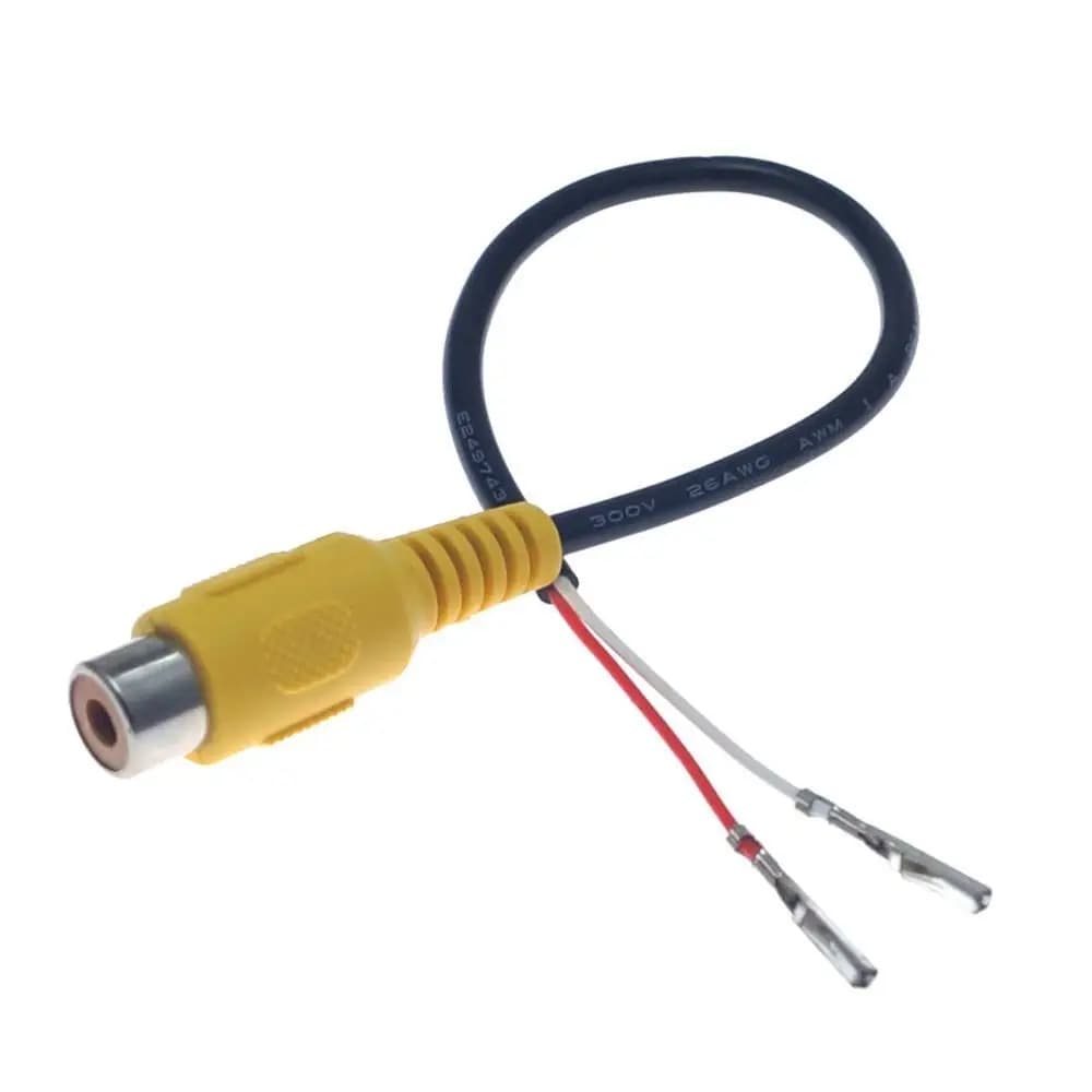 Cavo di ingresso per telecamera retromarcia per auto 1PC per Ford Sync 2 Sync 3 Fiesta Mk7 Focus Mk3 posteriore Rca 54 pin Plu cavo per telecamera retromarcia per auto