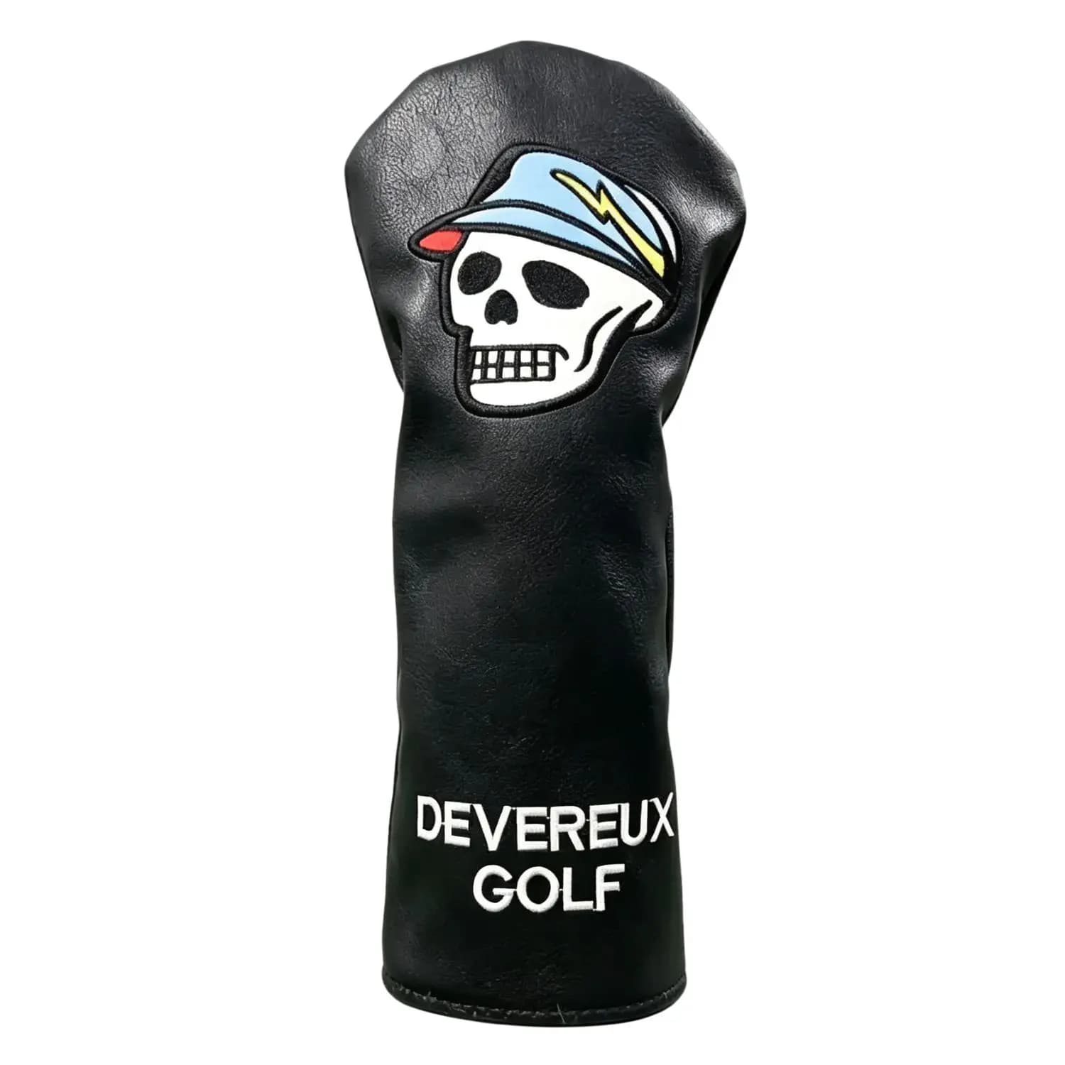 Skull Design Golf Club Driver Covers, Exquisite embroidery Patterns Golf Hat Cover Golf Accessories for Men Fits Any Size