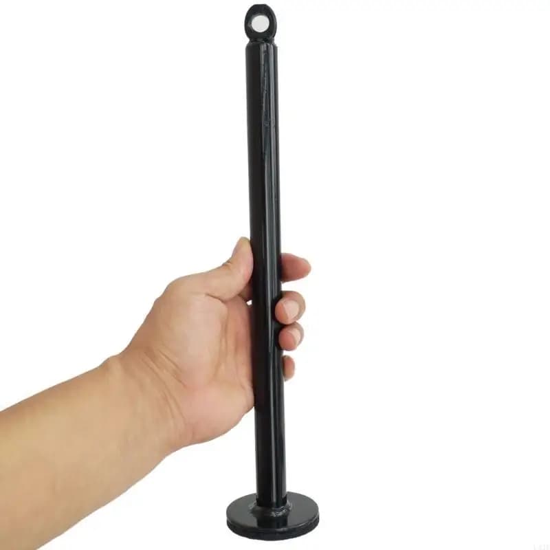 Handlebar holder with loading pin, for weights with gym barbell, weight tray