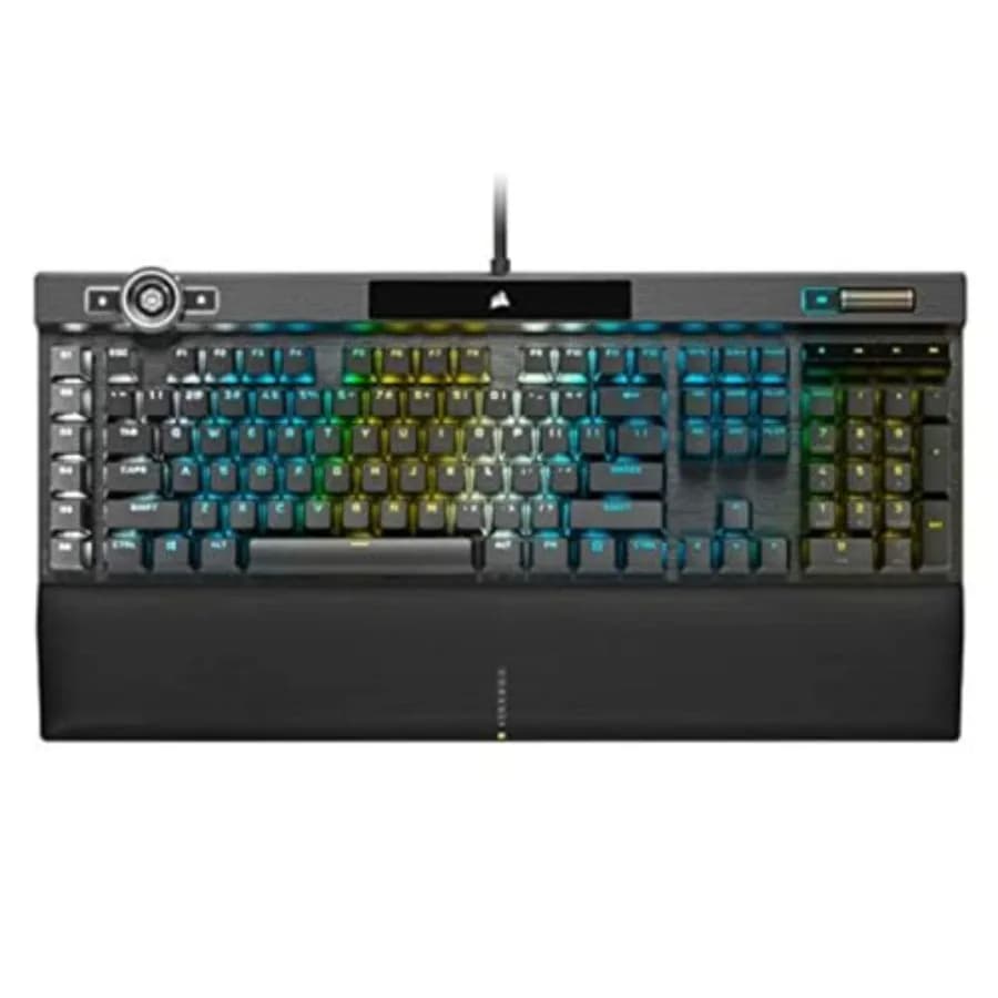 Tastiera meccanica RGB per streaming e gaming, switch Silver, keycap PBT Double-Shot, compatibile con Elgato Stream Deck e iCUE.