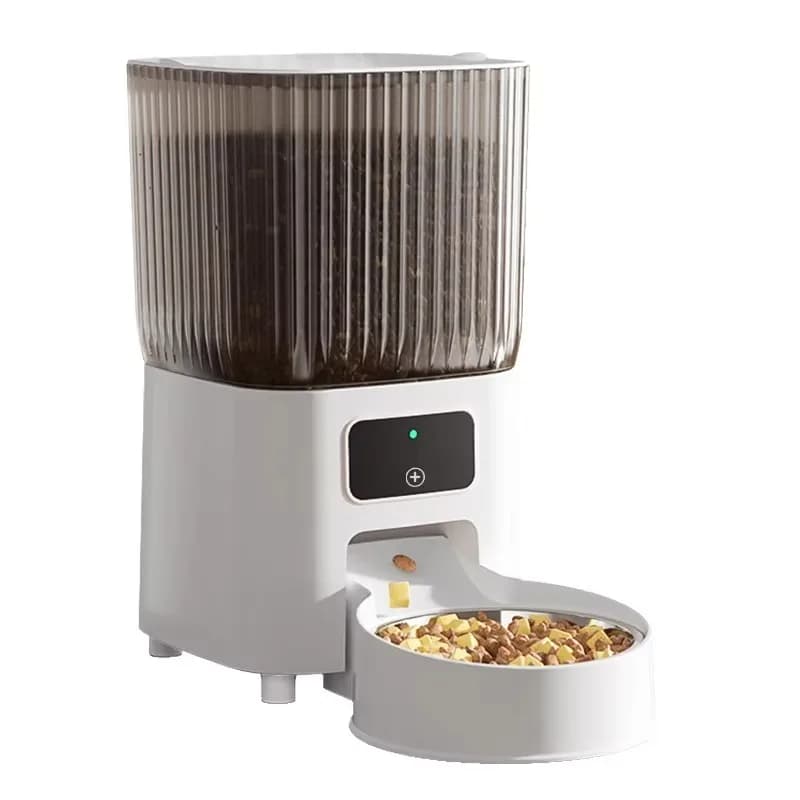 Automatic Stainless Steel Pet Feeder Bowl Intelligent Remote Control Cat Dog Food Timing Quantitative with Video