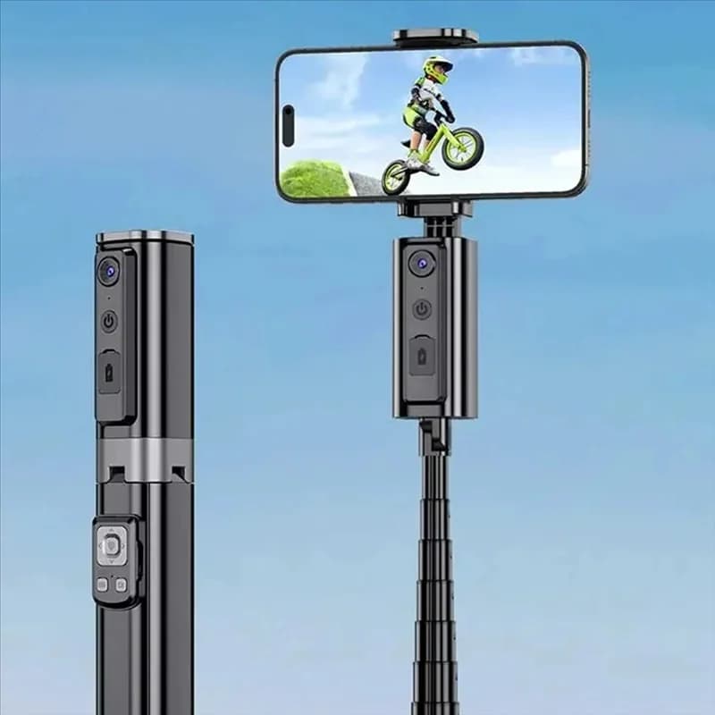 New CL18 mobile phone Bluetooth selfie stick smart pan/tilt face tracking four-corner mobile phone stand live streaming artifact