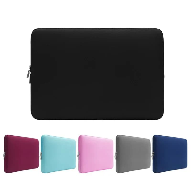 Borsa morbida Del Computer Portatile Per Huawei Xiaomi Hp Dell Lenovo Notebook Computer Per Macbook Air Pro 13 pollici Custodie 2020 2022 M1 M2 11 12 14 15 15.6 17 Copertura Della Cassa Del Manicotto