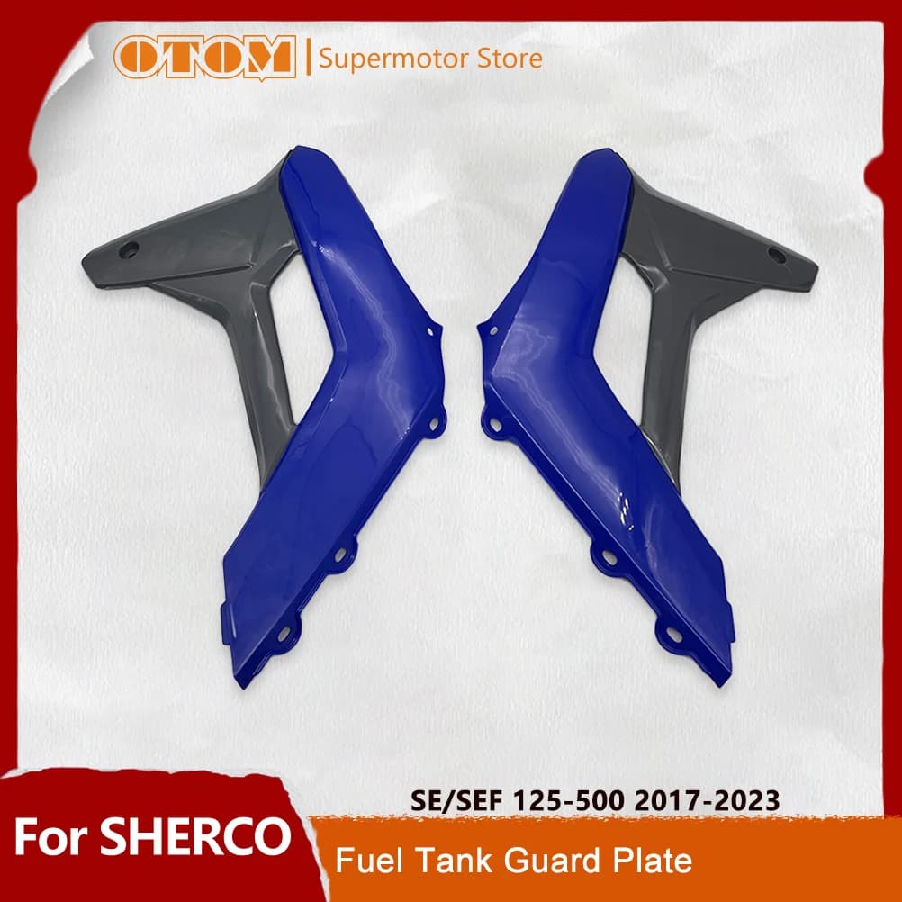 OTOM Moto Serbatoio Carburante Radiatore Coperture Protezione Pannelli Laterali Sinistra Destra Copertura Per SHERCO SE SEF 125 250 300 450 500 2017-2023