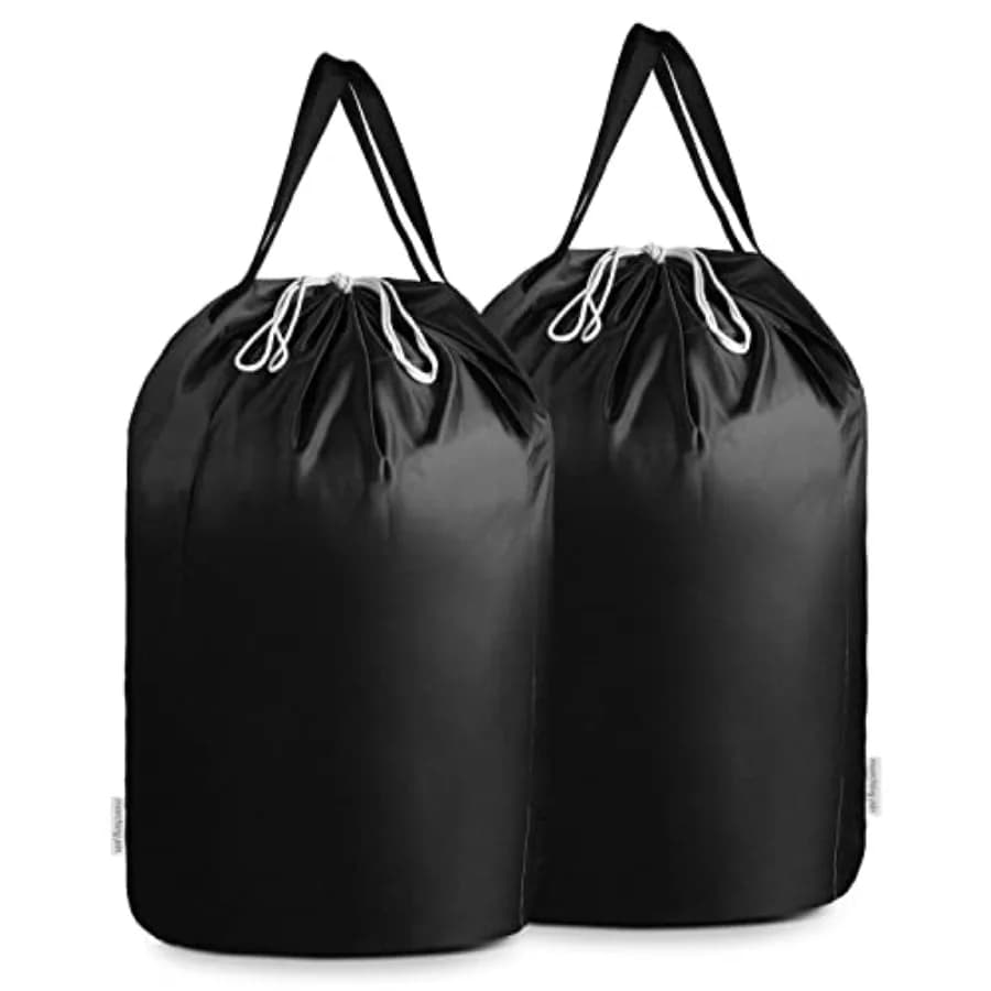 Washable Laundry Bags with Handles, 140L Dirty Clothes Storage Bag for College Dorm or Travel, Laundry Liner Fit Most Laundry H