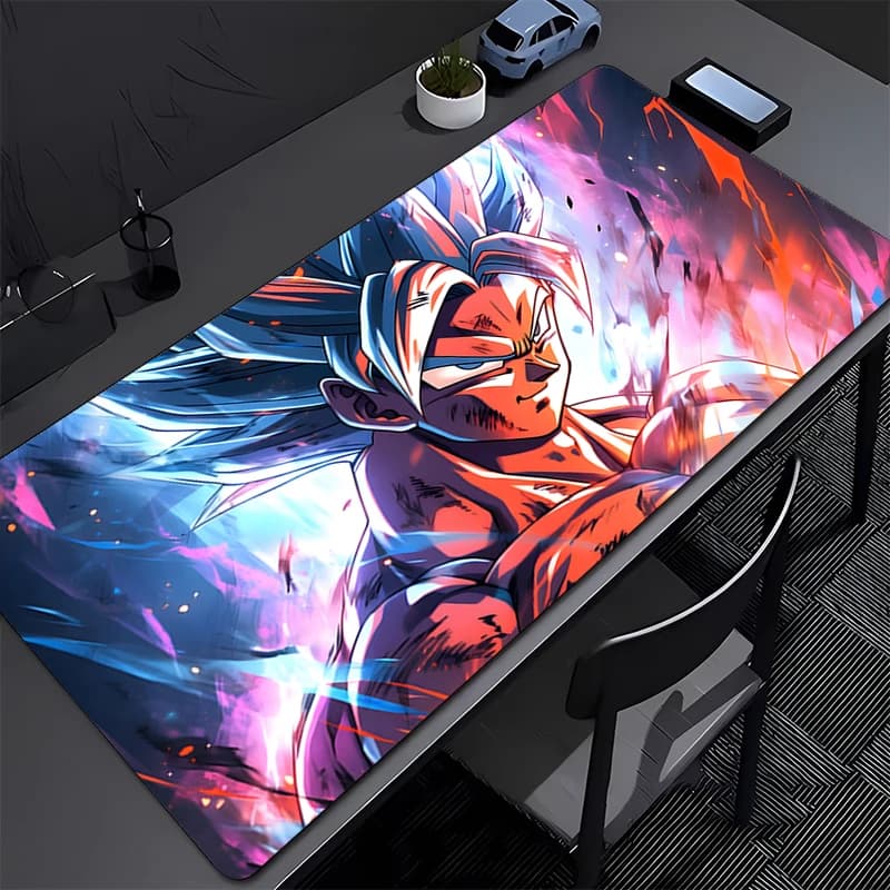 Tappetino per mouse Extra Gaming DBZ Dragon Ball Z per giocatori di e-sport, tappetino per tastiera per computer, PC, laptop, tappetino per mouse antiscivolo in gomma, tappeto da tavolo