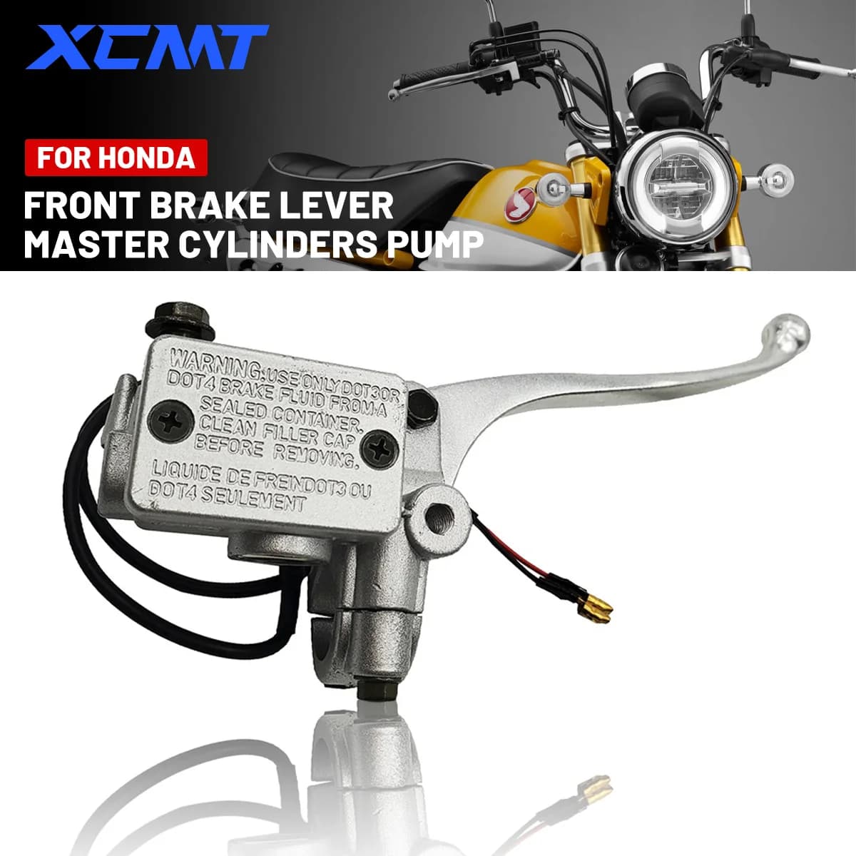 Pompa Cilindro Freno Anteriore per Honda Z50 Z50J DAX Monkey Bike Skyteam Zhenhua Ricambi Moto