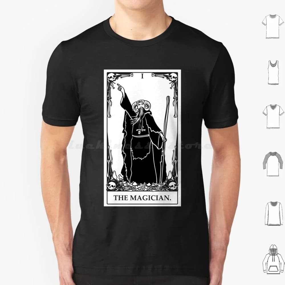 The Magician Tarot Card T Shirt 6xl Cotton Cool Tee And The Holy Grail Tarot Holy Grail Tarot Monty