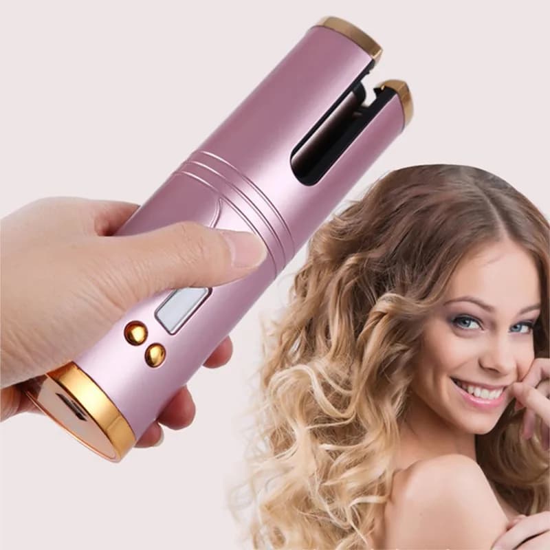 Bigodino for Hair Iron Curlers Automatic Wireless Iron Set Electric Iron Adjustable Temperature Modeling Tool Wave Breaking Styer for Home Use