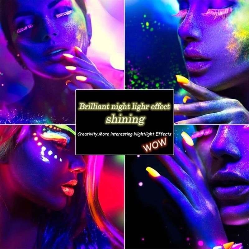 UV pigmented fosphorus suitable for epoxy resin, acrylic paint, DIY handicraft, non-toxic