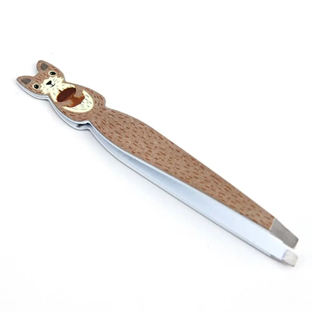 Handheld Eyebrow Grips Animal Shapes Hair Removal Clip for Stainless Steel Eyebrow Durable Women's Folder