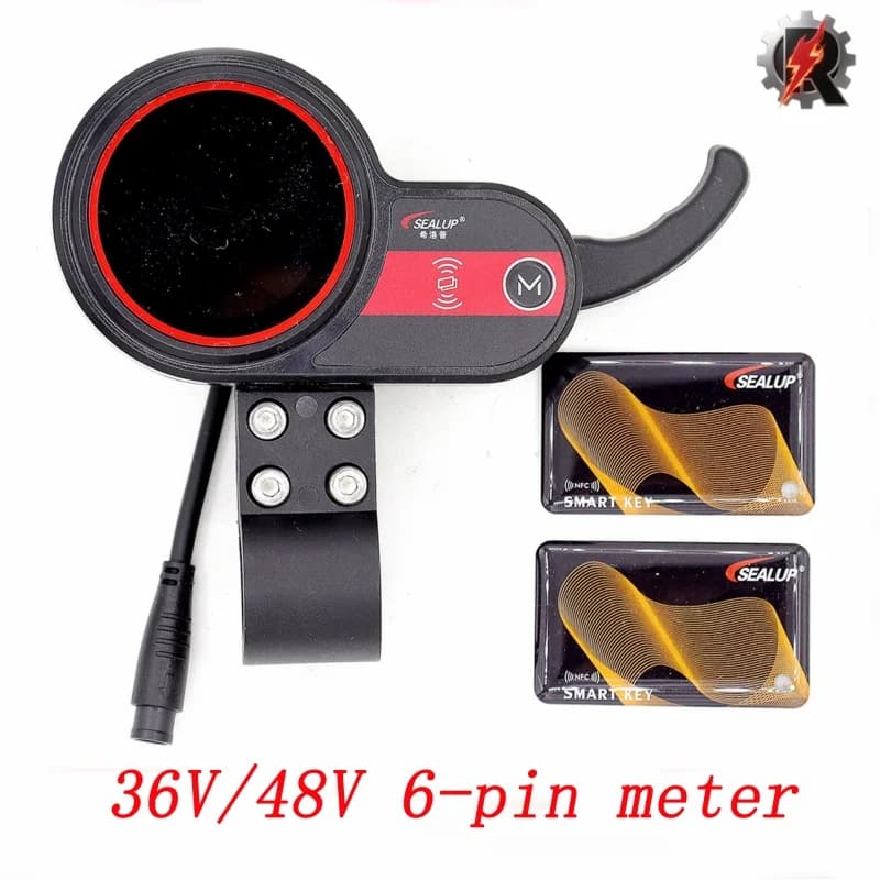36V48VShirop Scooter elettrico Accessori originali TF-191-FD Smart Sblocco Meter Controller Lettore di schede NFC per scooter elettrici