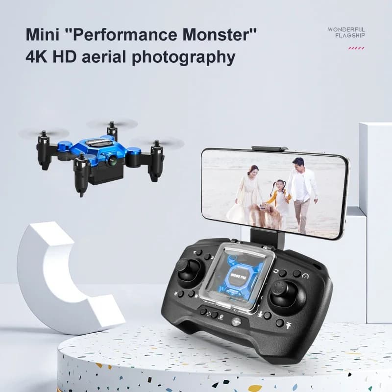 K04 Mini Folding Storage Aircraft Mini Drone Aerial Photography High Definition Drone 4k Profesional Mavic Air2
