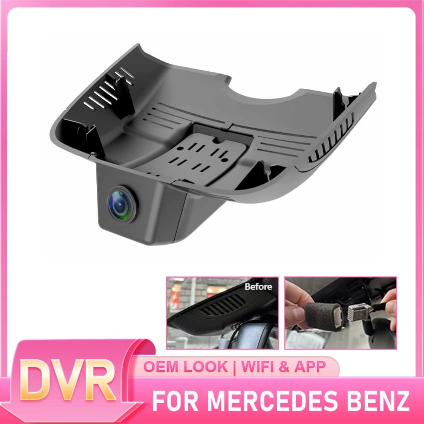 Dash Cam WiFi Plug and Play per Auto Mercedes Benz Classe E W212 C207 2009-2016 Classe C W204 C63 C204 2011 2012 2013 2014
