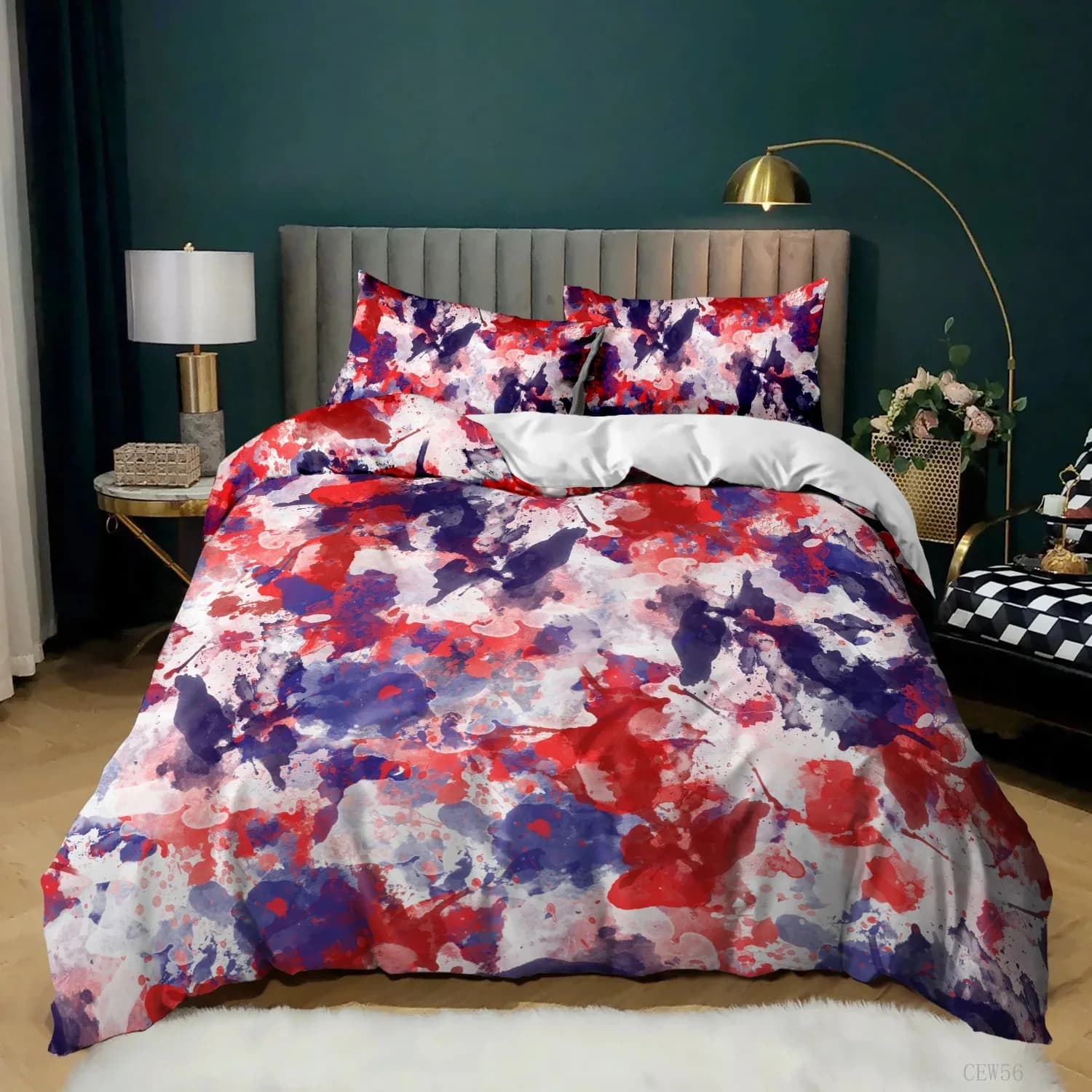 Set copripiumino con bandiera nazionale con stampa 3D Set biancheria da letto con bandiera americana creativa per adolescenti Copripiumino singolo doppio in microfibra per adulti